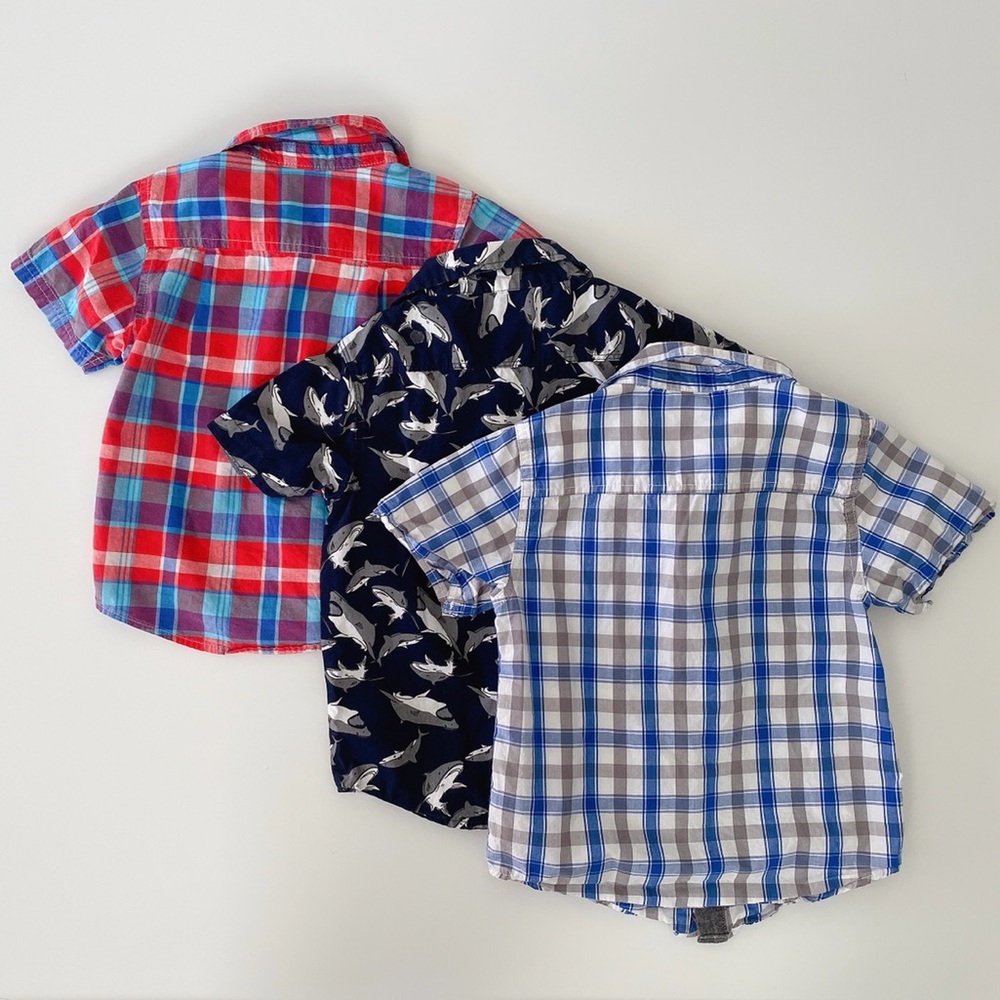 3 Boys Polo Shirts - 3T - Picture 2 of 14